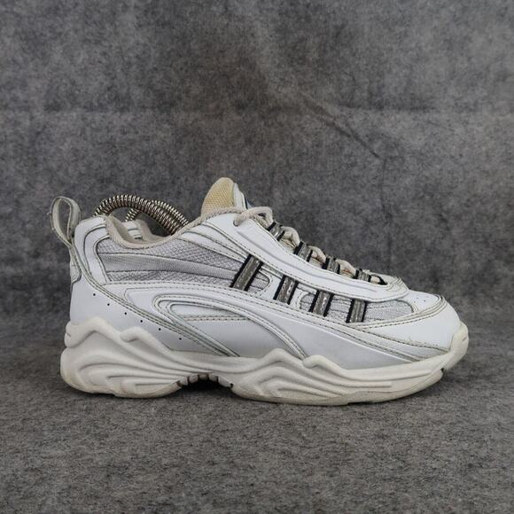 Air Corps Shoes Womens 6.5 Athletic Trainers Tempest 2 Active Sport Retro White - Picture 2 of 14